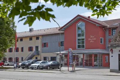 Das Gebäude in dem sich das Hotel befindet