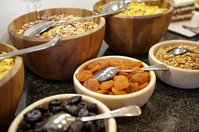 Essen im Hotel oder in der Nähe
