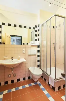 Ein Badezimmer in der Unterkunft Landhotel Kistlerwirt