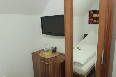 TV/Unterhaltungsangebot in der Unterkunft Gästehaus zur Linde
