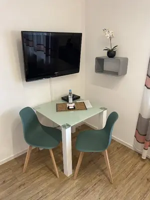 TV/Unterhaltungsangebot in der Unterkunft Festl Apartments - Nähe Messe München, Therme Erding