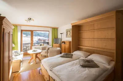 Ein Bett oder Betten in einem Zimmer der Unterkunft Zugspitz Traumapartment