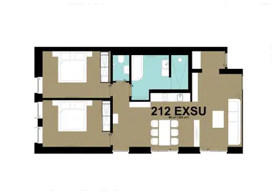 Grundriss der Unterkunft Golden Ball, Exclusive Serviced Apartments Munich