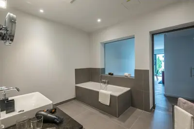 TV/Unterhaltungsangebot in der Unterkunft Golden Ball, Exclusive Serviced Apartments Munich