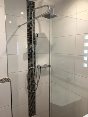 Ein Badezimmer in der Unterkunft Bürgemeister Apartment