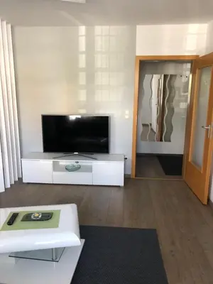Ein Sitzbereich in der Unterkunft Bürgemeister Apartment