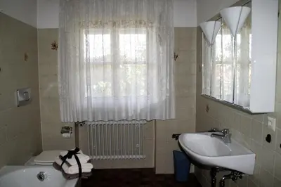 Ein Badezimmer in der Unterkunft Ferienwohnung Jauß