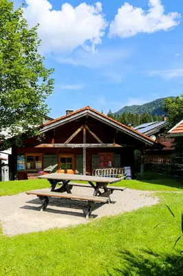 Naturlandschaft in der Nähe des Hostels