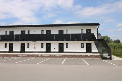 Das Gebäude in dem sich das Hotel befindet