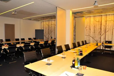 Der Geschäftsbereich oder Konferenzraum in der Unterkunft Centrale Hotel und Restaurant