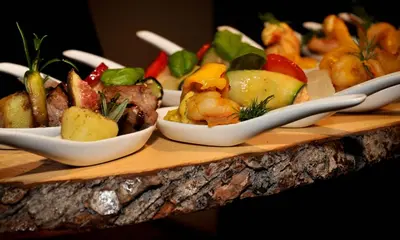 Essen im Hotel oder in der Nähe
