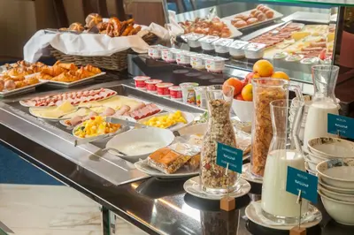 Essen im Hotel oder in der Nähe
