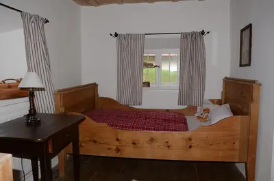 Ein Bett oder Betten in einem Zimmer der Unterkunft Windshausen 84