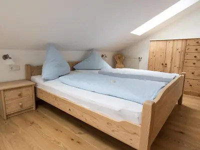 Ein Bett oder Betten in einem Zimmer der Unterkunft Biohof-Rechenmacher