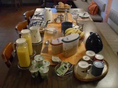 Essen im Privatzimmer oder in der Nähe