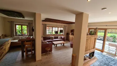 Ein Bett oder Betten in einem Zimmer der Unterkunft Kleines Zirbelhotel - ÜF