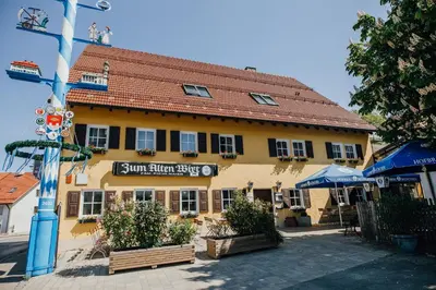 Das Gebäude in dem sich das Hotel befindet