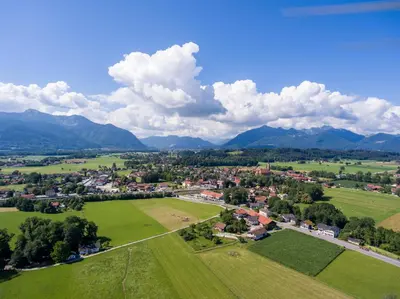 Naturlandschaft in der Nähe der Ferienwohnung