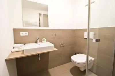 Ein Badezimmer in der Unterkunft Green Guest House