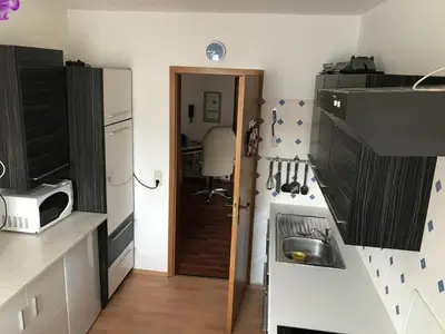 Küche/Küchenzeile in der Unterkunft Haus Johanna