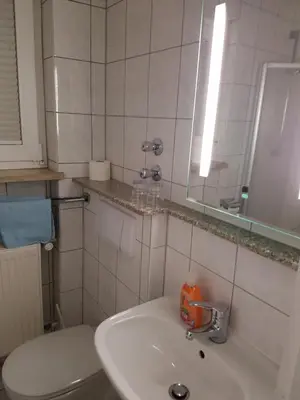 Ein Badezimmer in der Unterkunft Hotel Giesing