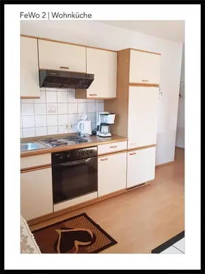 Küche/Küchenzeile in der Unterkunft Schwaigerhof