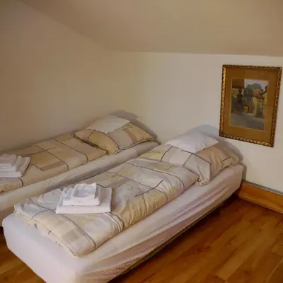 Ein Bett oder Betten in einem Zimmer der Unterkunft Apartment Kobellstrasse