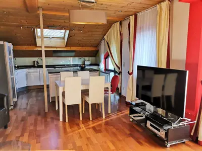 Küche/Küchenzeile in der Unterkunft Hotel Engelhof