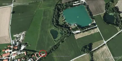 Naturlandschaft in der Nähe des Ferienhauses