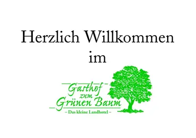 Ein Zertifikat, Auszeichnung, Logo oder anderes Dokument, das in der Unterkunft Landhotel Grüner Baum ausgestellt ist