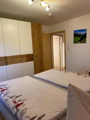 Ein Bett oder Betten in einem Zimmer der Unterkunft The Old Farmhouse