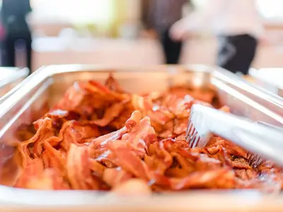 Essen im Hotel oder in der Nähe