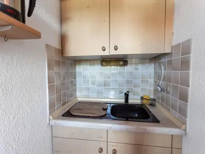 Küche/Küchenzeile in der Unterkunft Alpenapartment mit Garten