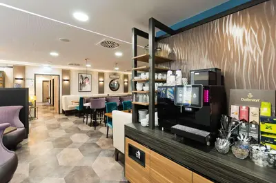 Kaffee-/Teezubehör in der Unterkunft elaya hotel munich city, Trademark Collection by Wyndham