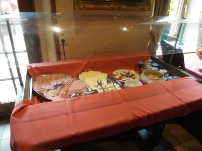 Essen im Hotel oder in der Nähe