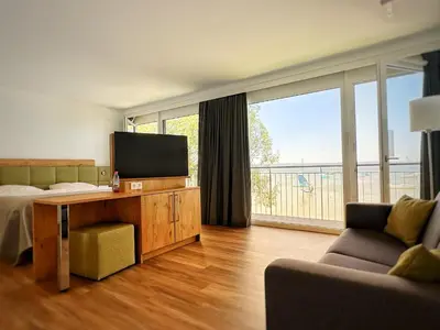 TV/Unterhaltungsangebot in der Unterkunft Seespitz Gästehaus