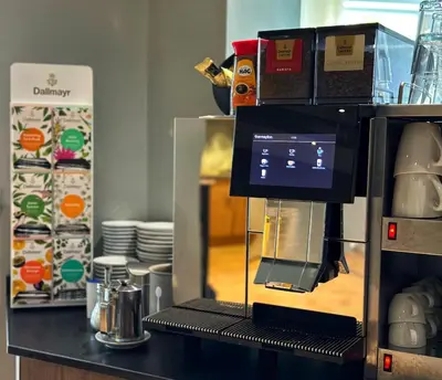 Kaffee-/Teezubehör in der Unterkunft Seespitz Gästehaus