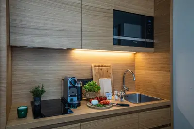 Küche/Küchenzeile in der Unterkunft OneBavariaHomes