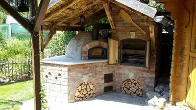 Ein für Gäste verfügbarer Grill in der Ferienwohnung