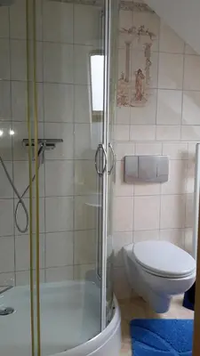 Ein Badezimmer in der Unterkunft Ferienwohnung Krallert