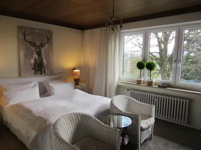 Ein Bett oder Betten in einem Zimmer der Unterkunft Schwarzberghof