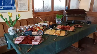 Essen in der Pension oder in der Nähe