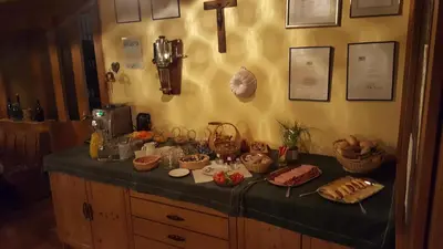 Essen in der Pension oder in der Nähe