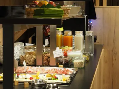 Essen im Hotel oder in der Nähe
