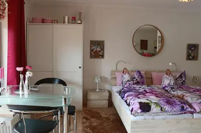Ein Bett oder Betten in einem Zimmer der Unterkunft Apartment Anastasia
