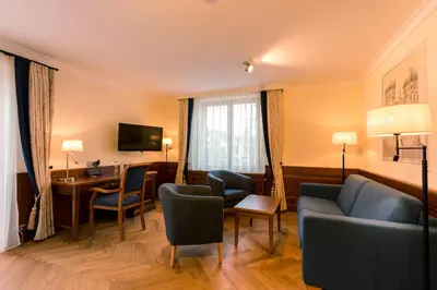 TV/Unterhaltungsangebot in der Unterkunft Hotel & Gaststätte zum Erdinger Weißbräu