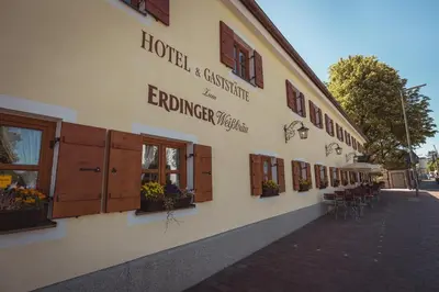 Das Gebäude in dem sich das Hotel befindet