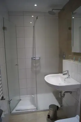 Ein Badezimmer in der Unterkunft Hotel Gasthaus Sonne