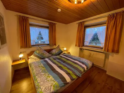 Ein Bett oder Betten in einem Zimmer der Unterkunft Apartment Wank by Interhome