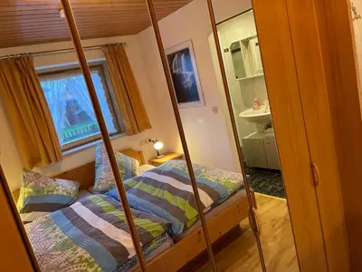 Ein Bett oder Betten in einem Zimmer der Unterkunft Apartment Wank by Interhome
